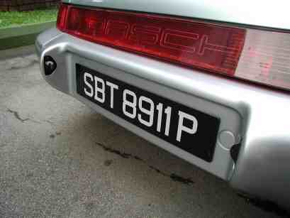 Rear genuine RS centre tail piece can be installed with no modifications to