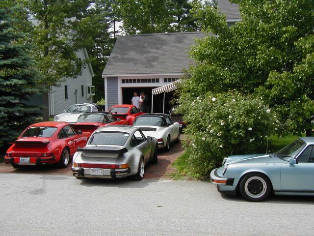 Cars In Driveway