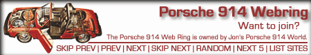 Porsche 914 Webring banner add with image map links