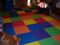 new playroom floor
