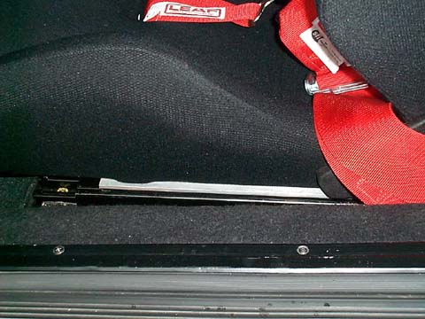 seat with spacer